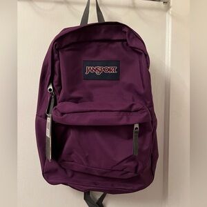 JanSport Classic Purple Backpack